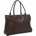 Piel Leather 3044 - CHC Laptop Travel Tote - Chocolate 3044-CHC